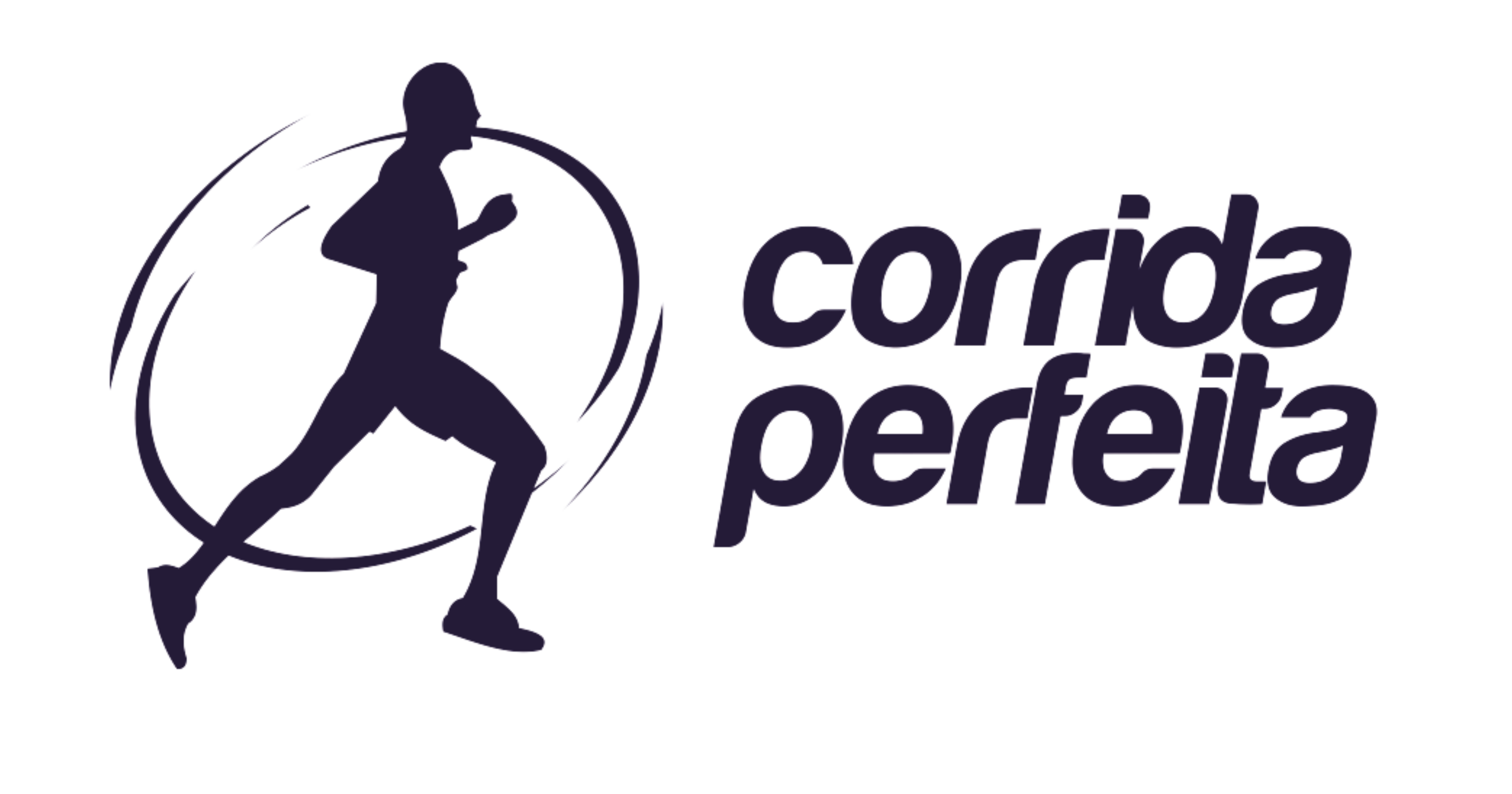 Logo da Corrida Perfeita Azul