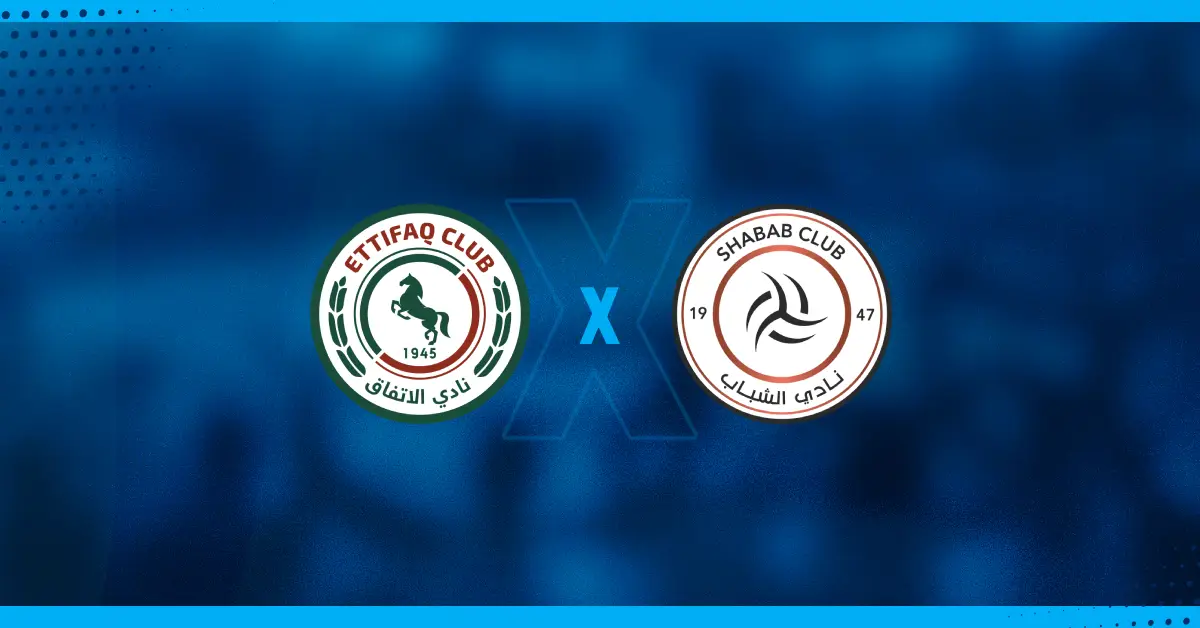 Al-Ettifaq x Al-Shabab se enfrentam pela liga saudita