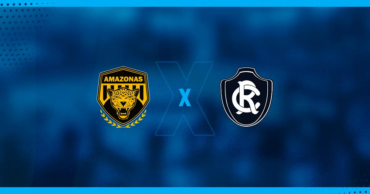 Escudos de Amazonas FC x Remo, que se enfrentam pela Série B