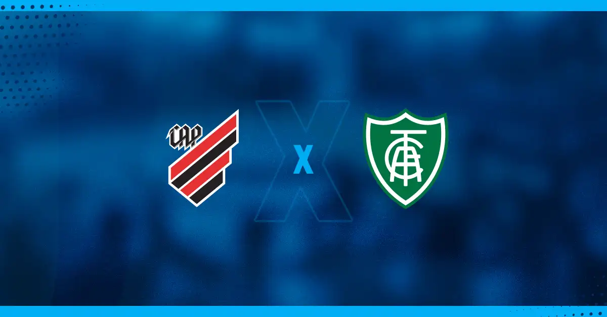 Escudos de Athletico x América-MG