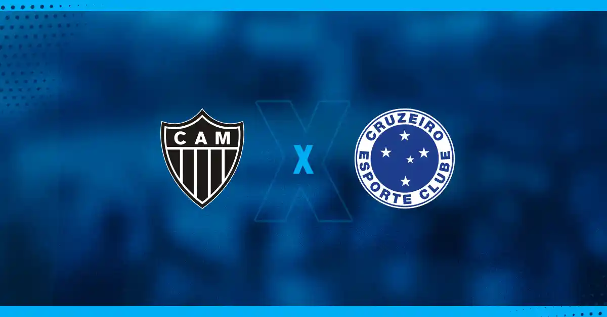 Escudos de Atlético-MG x Cruzeiro