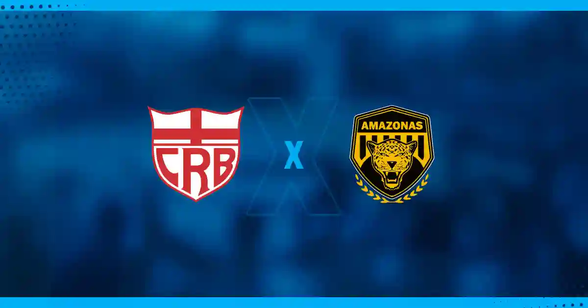Escudos de CRB x Amazonas