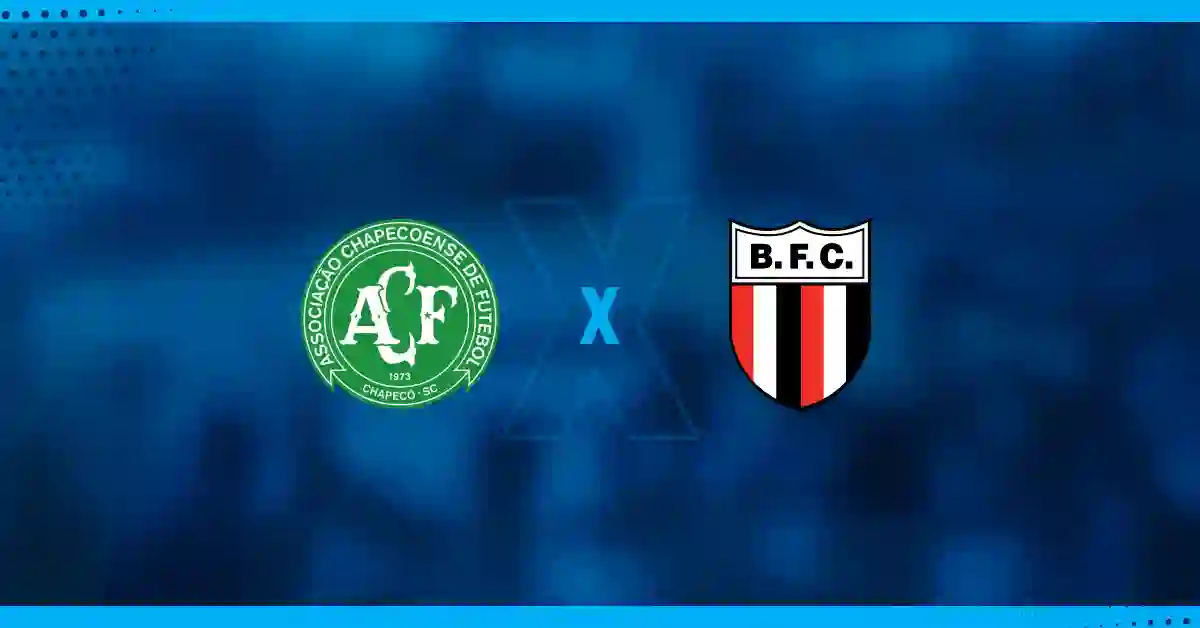 Escudos de Chapecoense x Botafogo-SP
