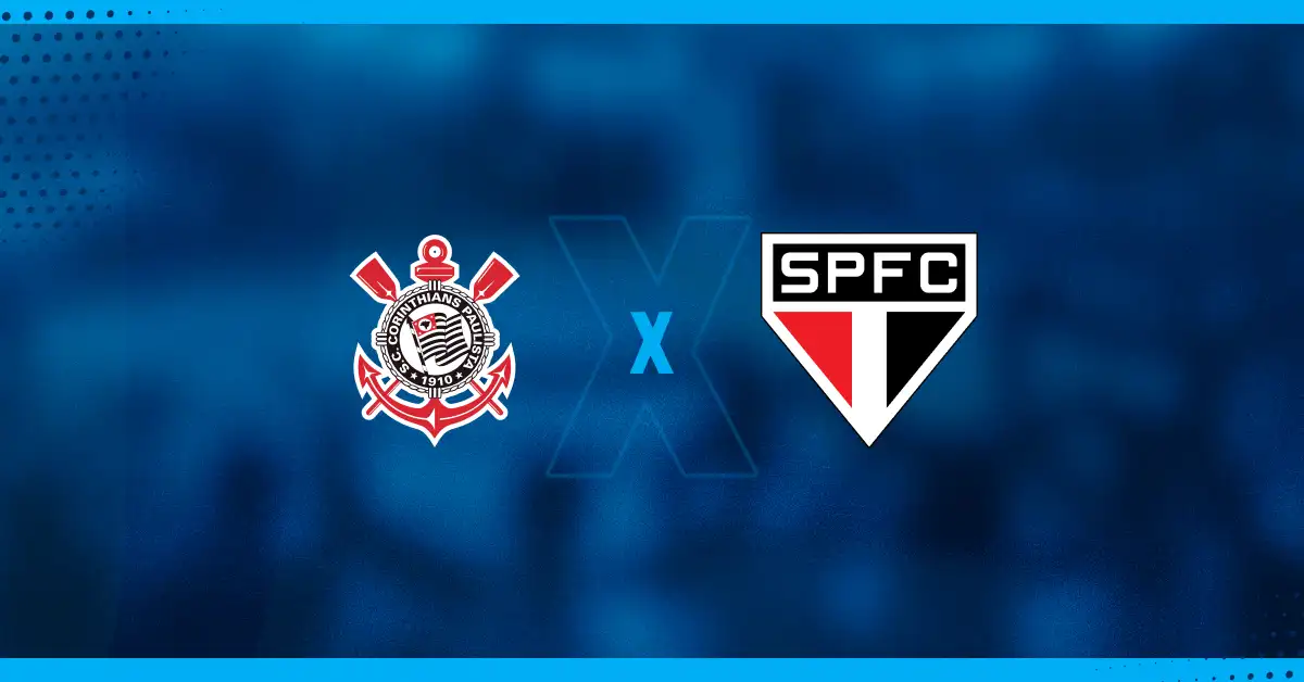 Escudos de Corinthians x São Paulo
