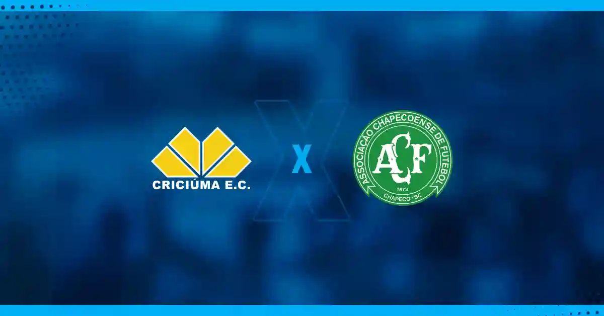 Escudos de Criciúma x Chapecoense