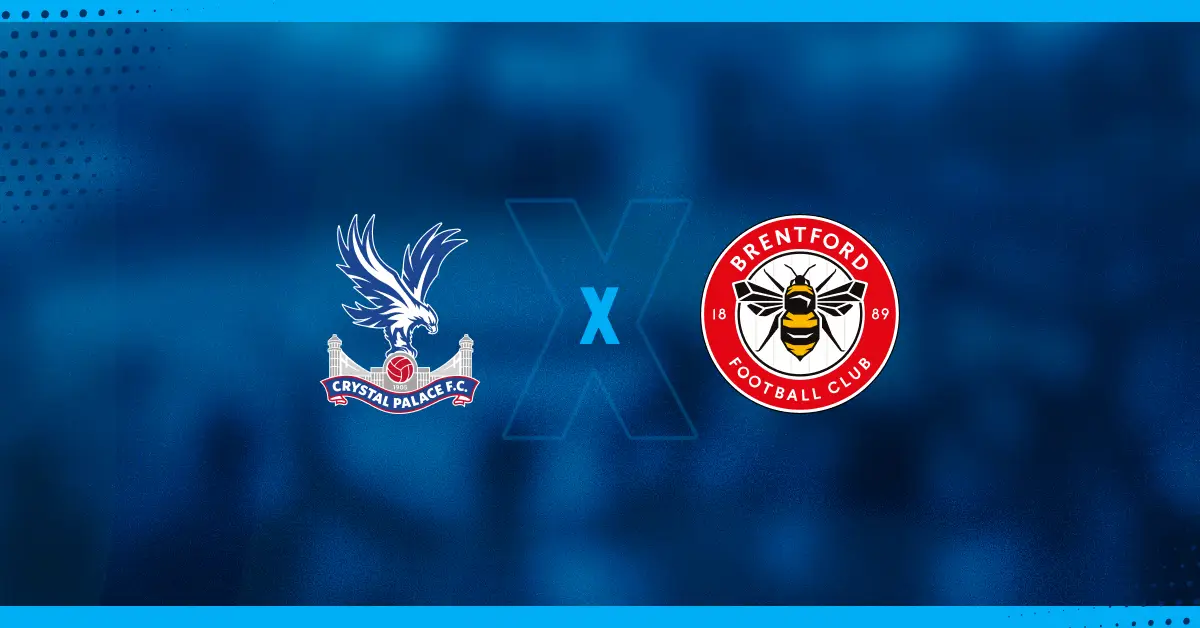 Escudos de Crystal Palace x Brentford