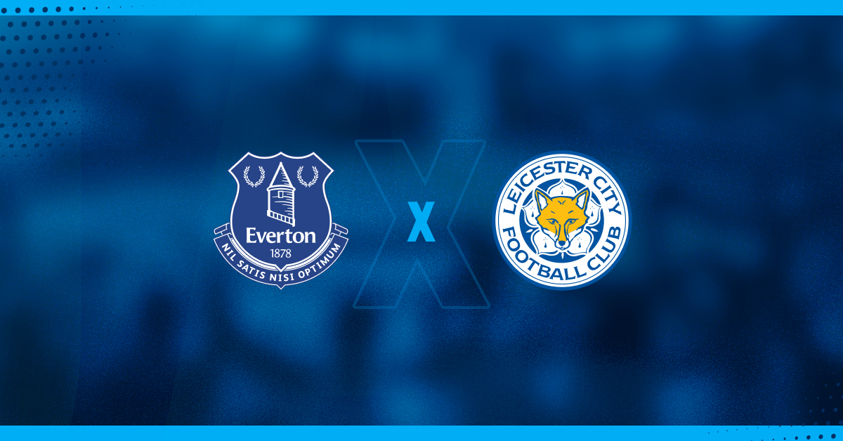 Everton x Leicester City se enfrentam pelo Campeonato Inglês
