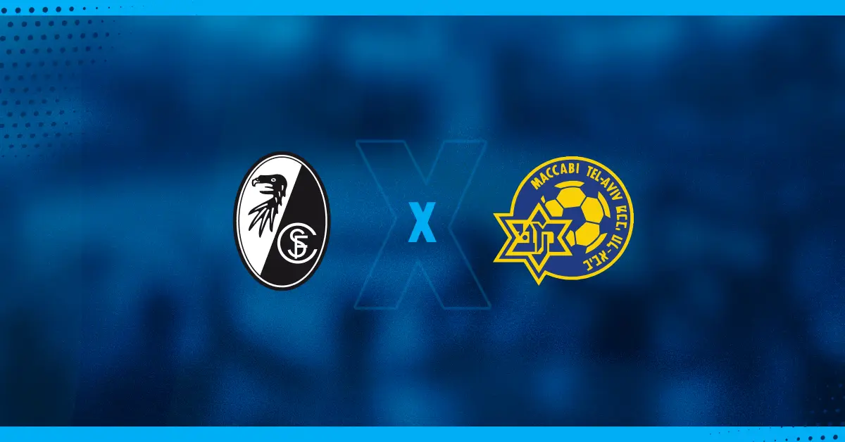 Escudos de Freiburg x Maccabi Tel Aviv