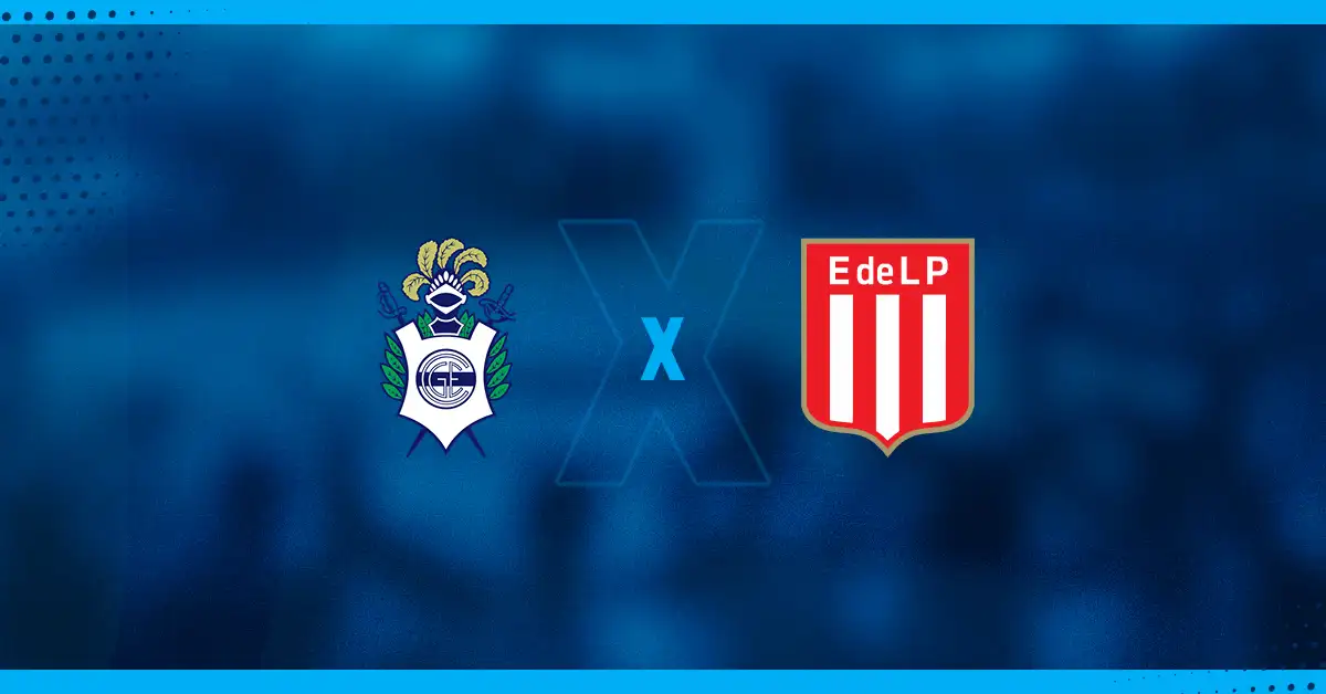 Escudos de Gimnasia x Estudiantes