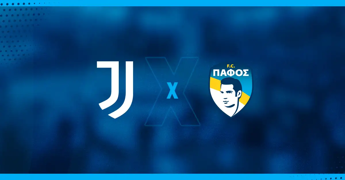 Escudos de Juventus x Pafos