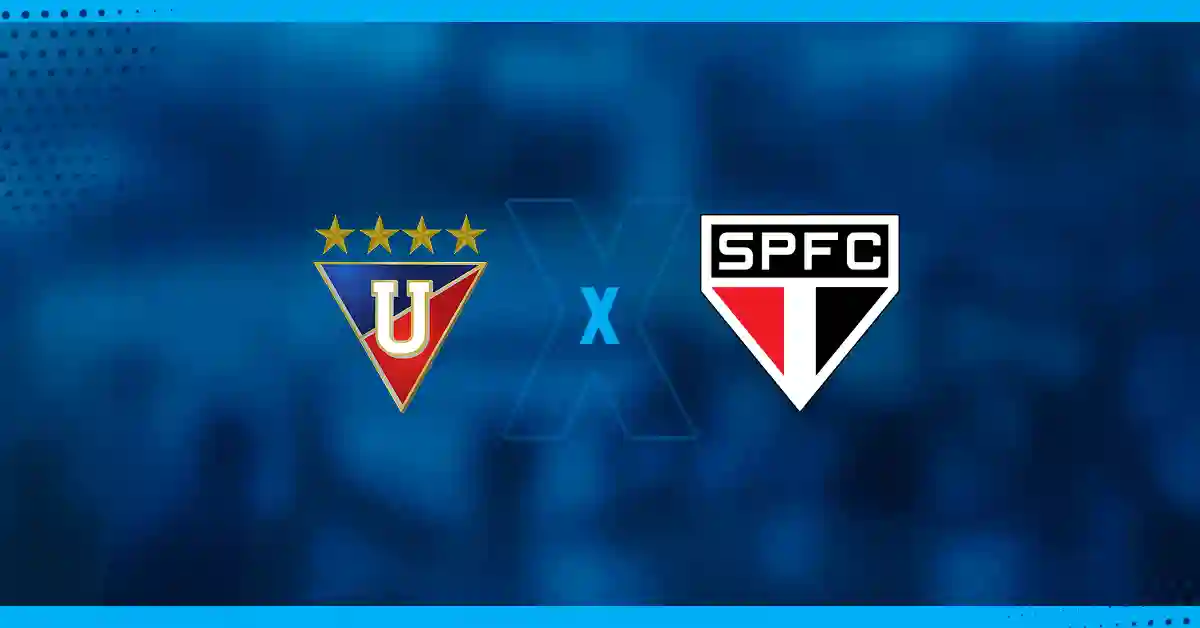 Escudos de LDU x São Paulo