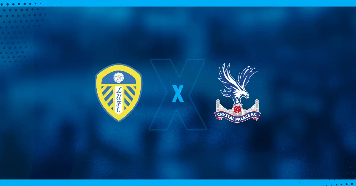Escudos de Leeds United x Crystal Palace