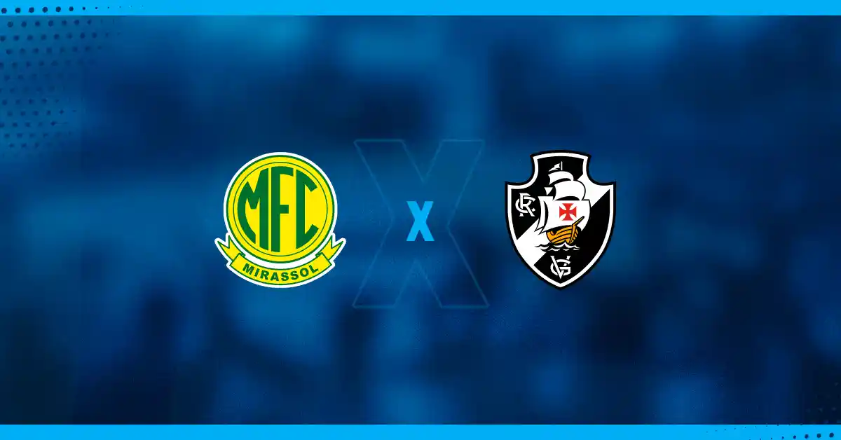 Escudos de Mirassol x Vasco