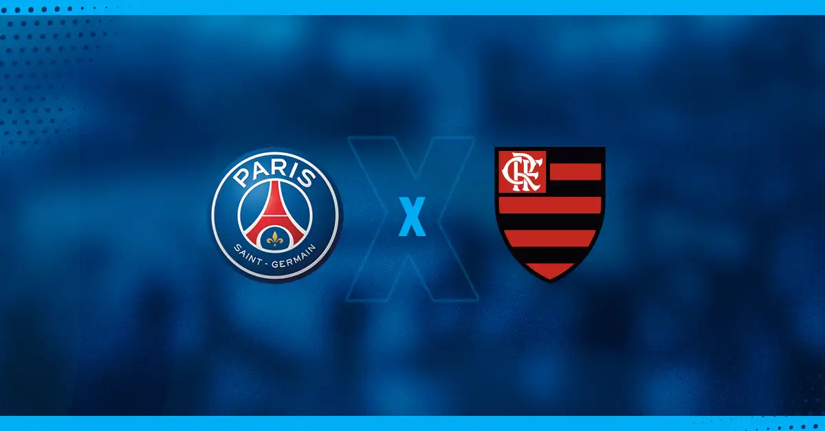 Escudos de PSG x Flamengo
