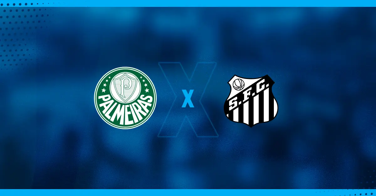 Escudos de Palmeiras x Santos