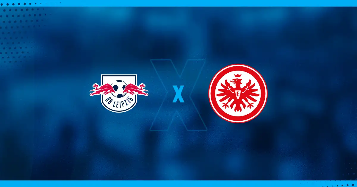 Escudos de RB Leipzig x Frankfurt