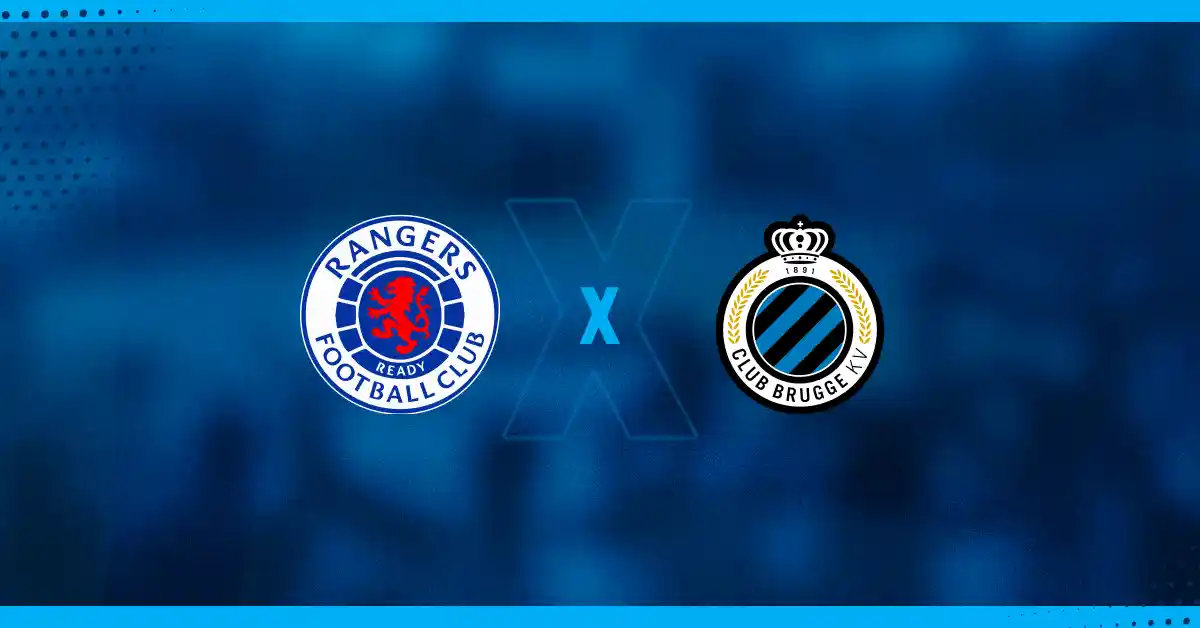 Escudos de Rangers x Club Brugge