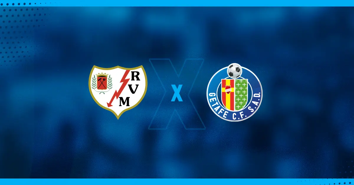 Escudos de Rayo Vallecano x Getafe