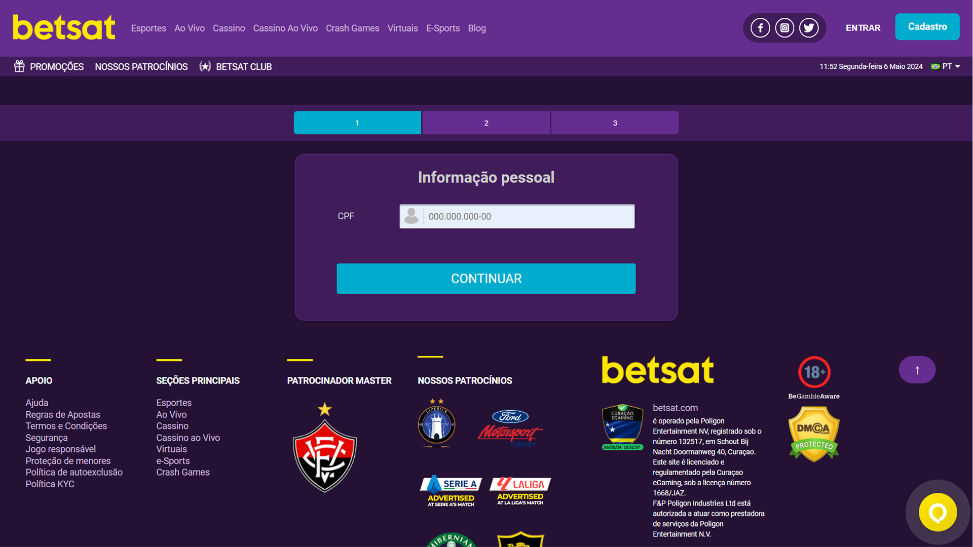 Betsat Apostas – Review e Bônus Disponíveis em 2024