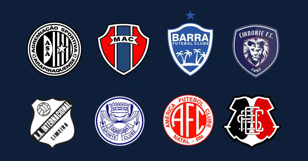 Escudos dos clubes da Série D