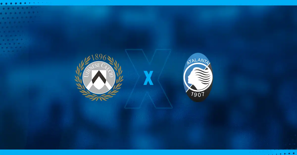 Escudos de Udinese x Atalanta