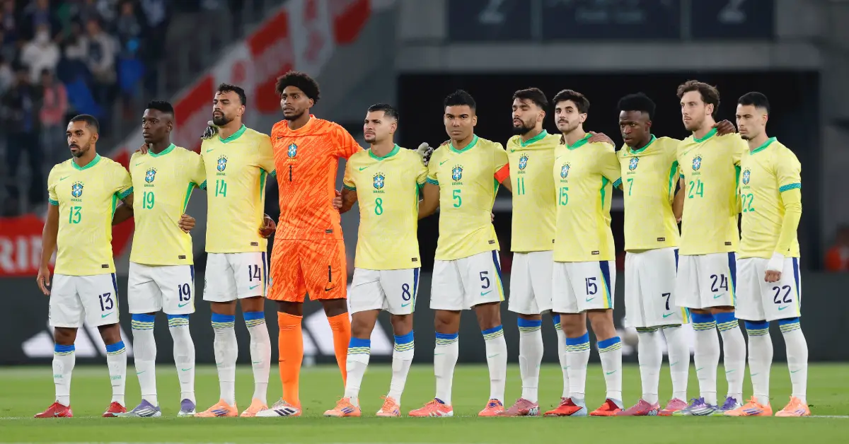 Seleção Brasileira no amistoso contra o Japão, na Data Fifa de outubro