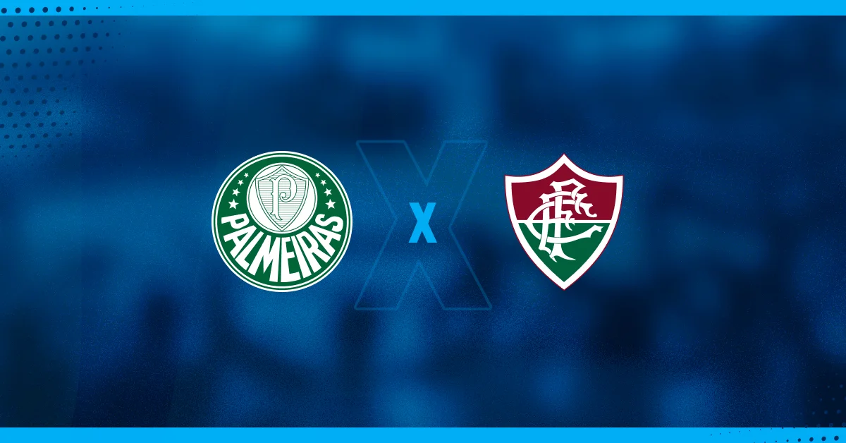 Escudos de Palmeiras e Fluminense