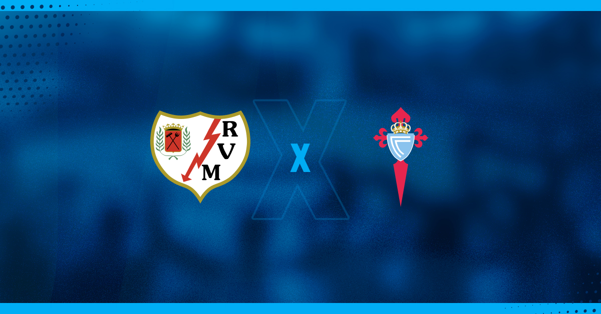 Rayo Vallecano x Celta de Vigo se enfrentam pelo Campeonato Espanhol