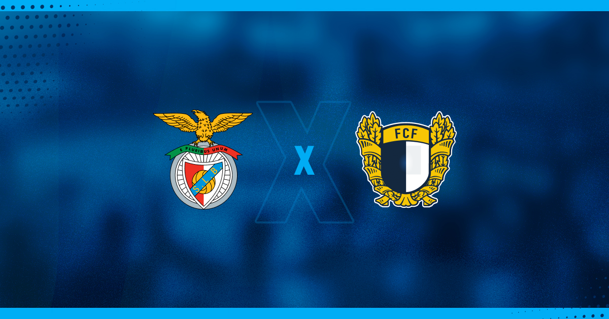 Benfica x Famalicão se enfrentam pelo Campeonato Português