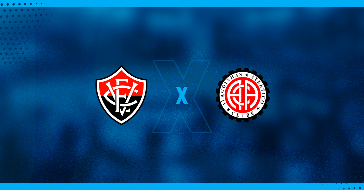 Escudos de Vitória x Atlético-BA, que se enfrentam pelo Campeonato Baiano