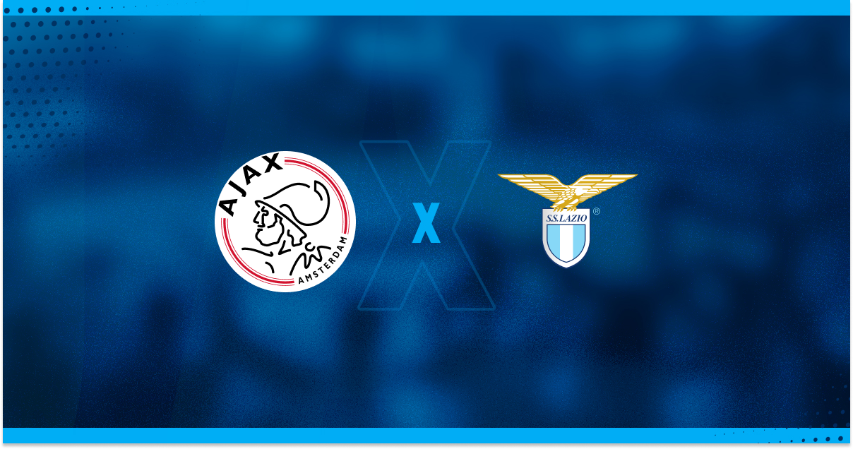 Ajax x Lazio se enfrentam pela Liga Europa