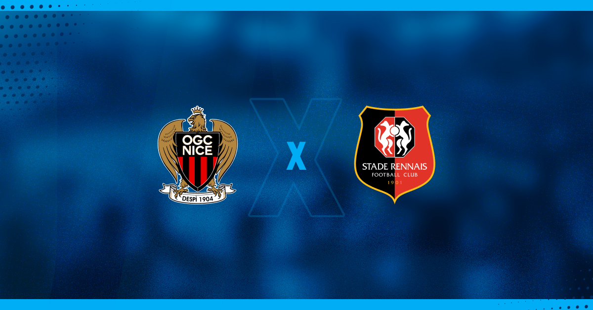 Nice x Rennes se enfrentam pelo Campeonato Francês