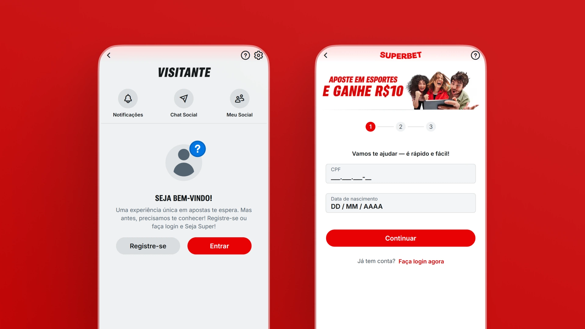 image Como Fazer o Cadastro superbet