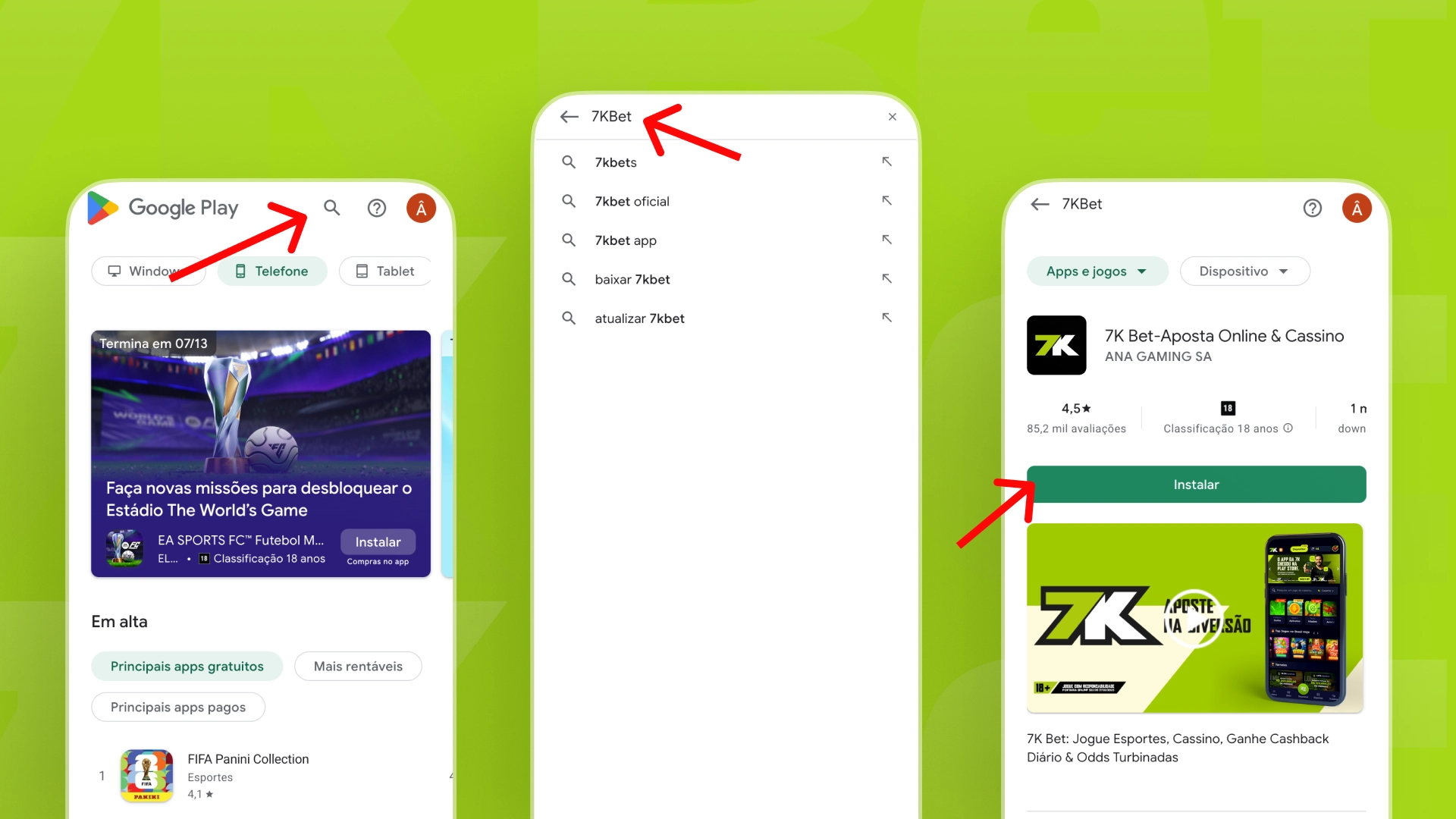 App-7kbet-no-Android