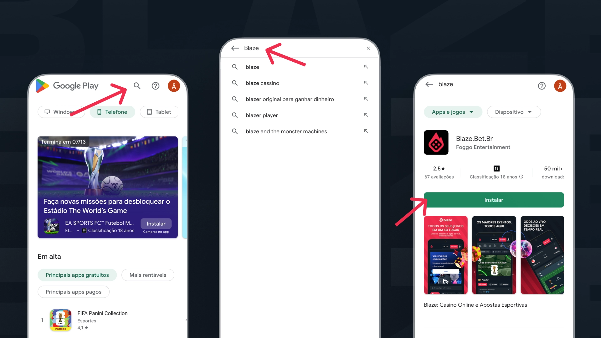 App-Blaze-no-Android