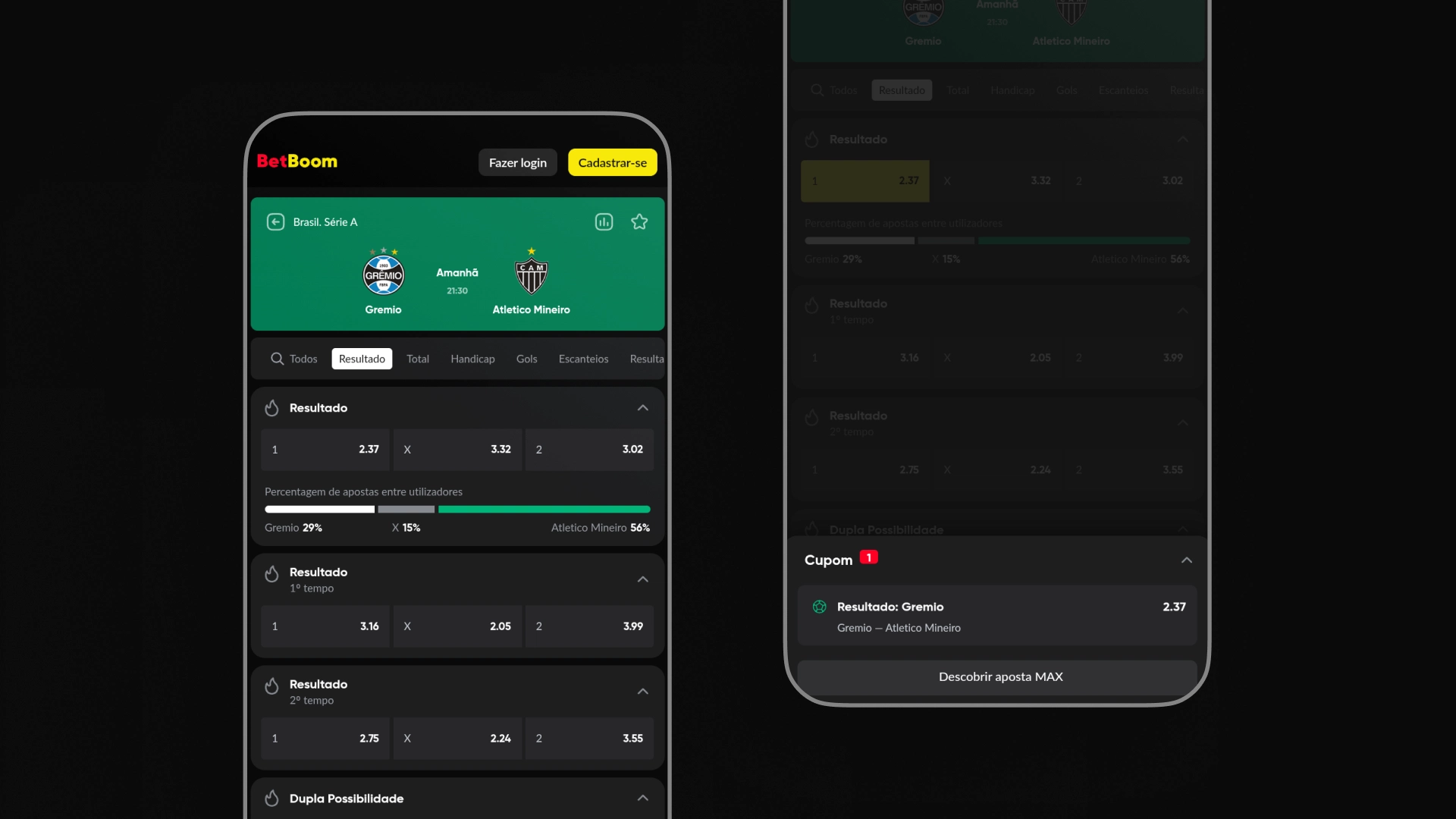 imagem App apostas betboom