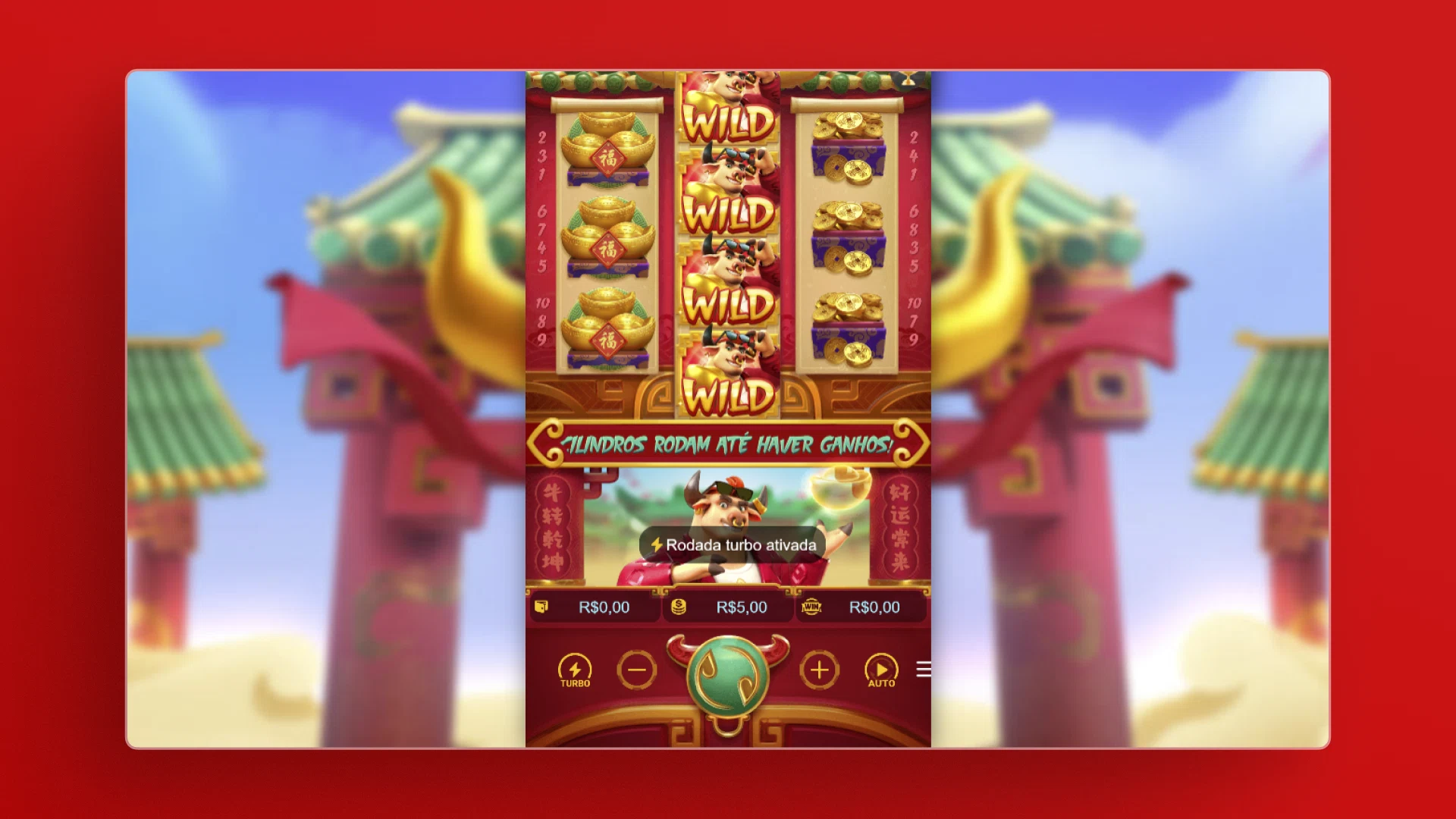 imagem Ative recursos importantes fortune ox superbet