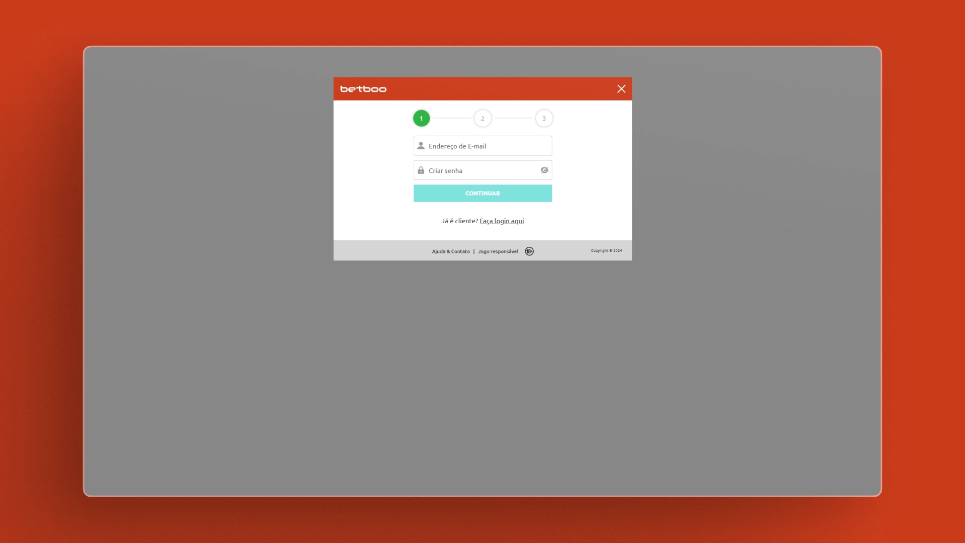 imagem cadastro betboo