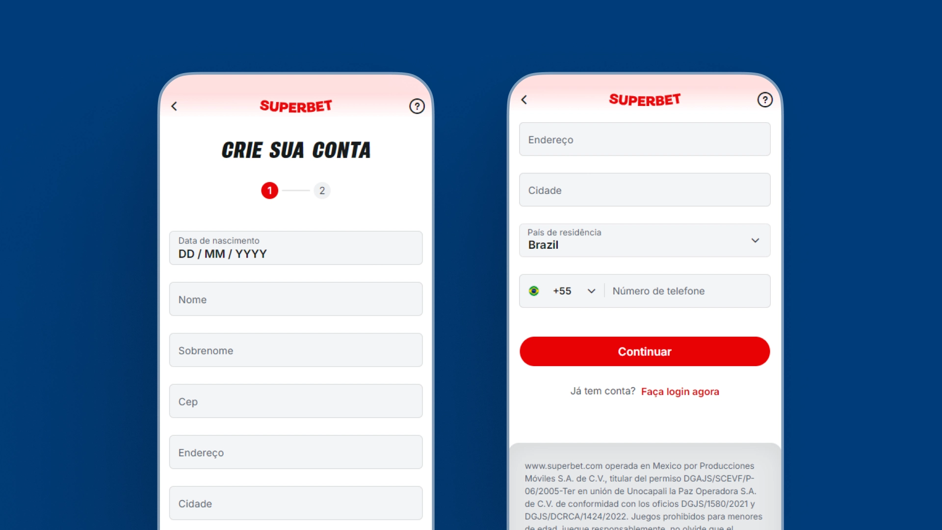 imagem fazer cadastro bets de 2 reais