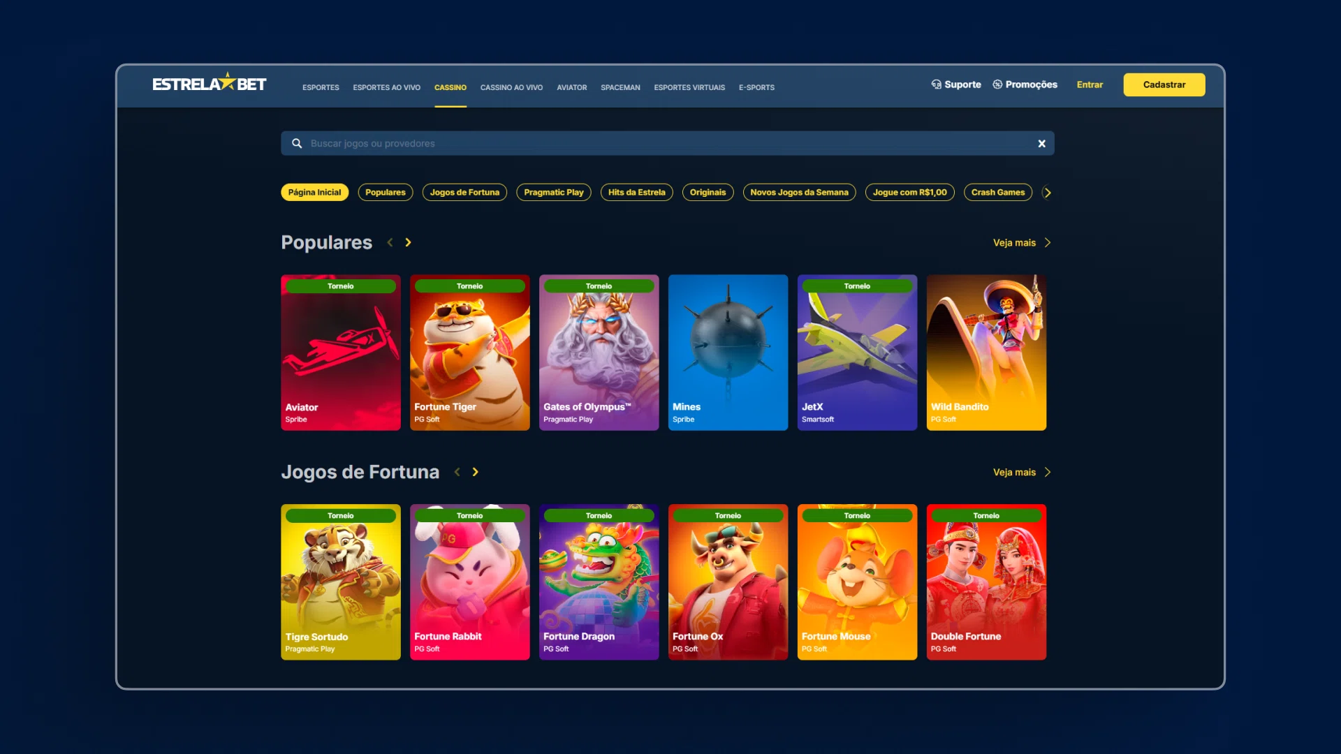 imagem ilustrativa cassino estrela bet