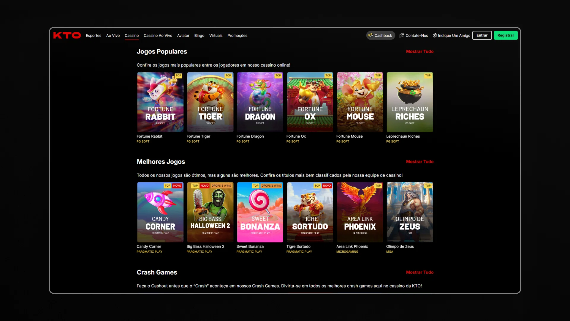 imagem ilustrativa cassino kto