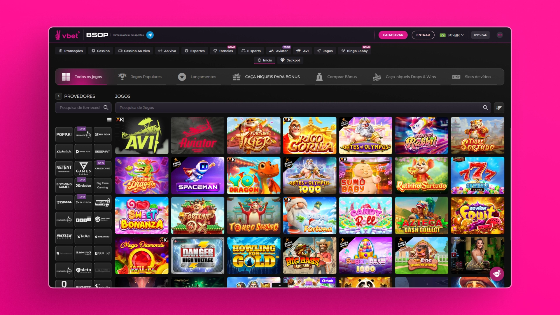 imagem ilustrativa cassino vbet