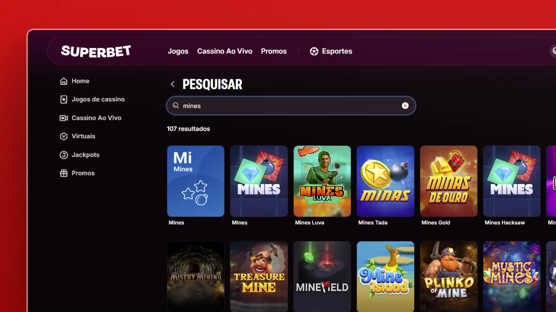 imagem jogo mines superbet