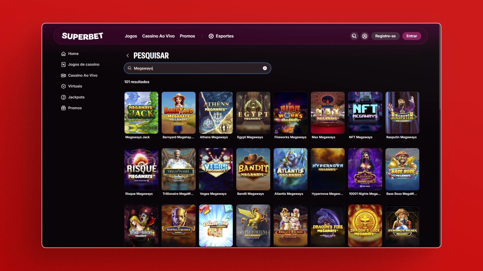 imagem megaways superbet