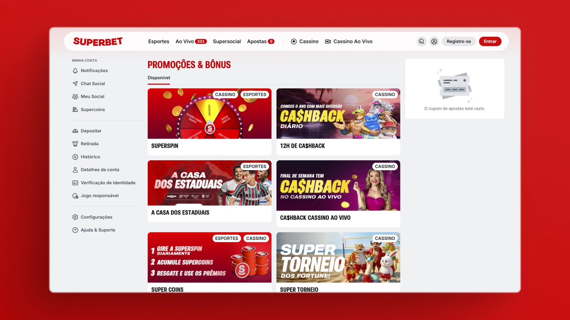 imagem promoção superbet
