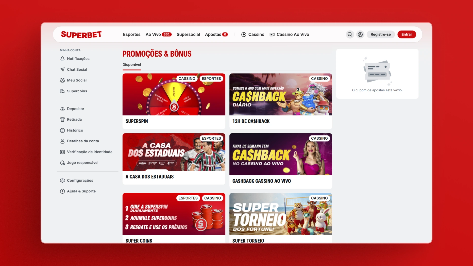 imagem promoção superbet