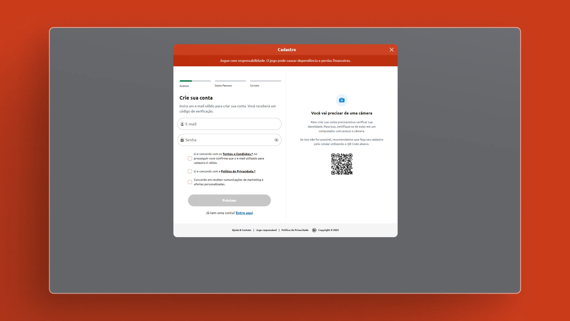 imagem screenshot cadastro betboo