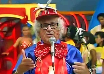 O apresentador de TV Chacrinha