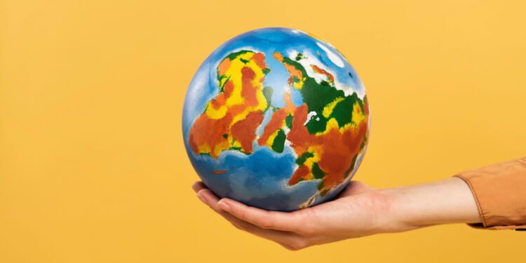 Representação do globo terrestre - depositphotos.com / IgorVetushko