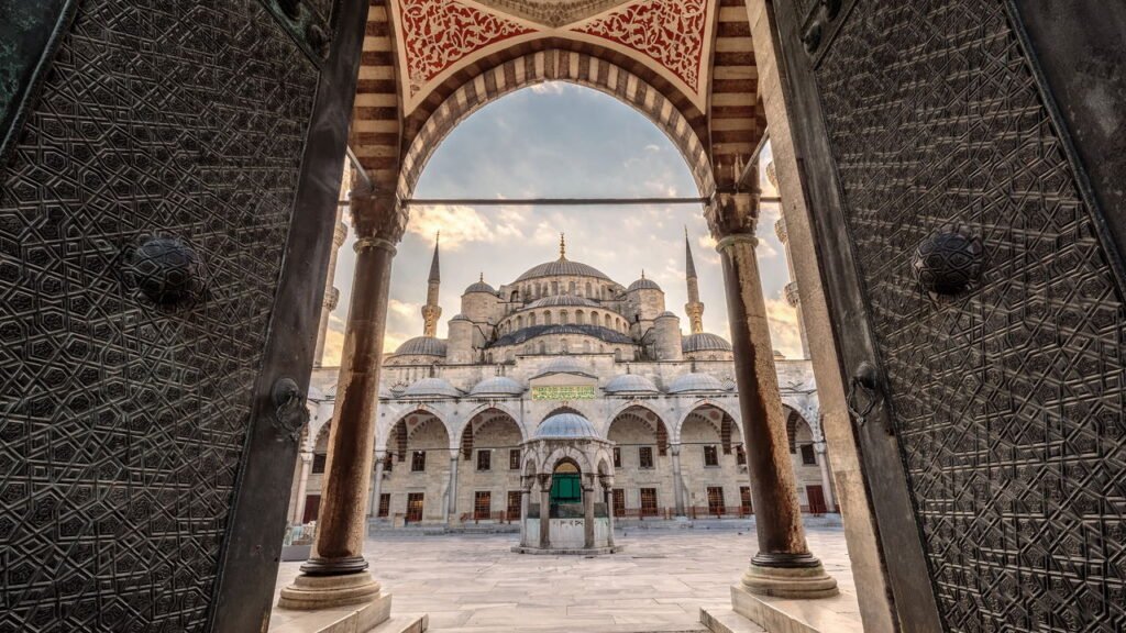 Mesquita Azul, em Istambul, na Turquia